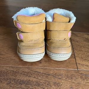 Size 3 Baby Girl Stride Rite Winter Booties